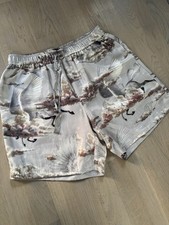 AMIRI   men  SILK Shorts real  sizes in photos by tape measure 100% authentic
