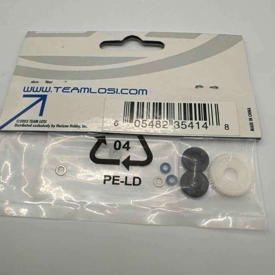 Team Losi LOSB1512 Slipper and Spur Gear Set for Micro-T RARE NOS - Image 3 of 4