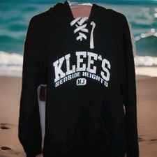 KLEE'S SEASIDE HEIGHTS NEW JERSEY WOMANS HEAVY WEIGHT HOODIE SWEATSHIRT