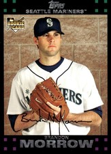 Brandon Morrow 2007 Topps #433 Mariners MLB READ FREE SHIPPING AutographDen