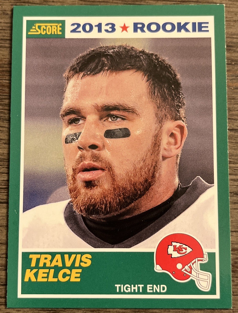 2013 Panini Score Football #431 Travis Kelce Rookie Card RC Chiefs Football Card