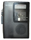 Sony TCM-S63 VOR Cassette Tape Player Handheld Voice Recorder Vtg