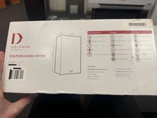 Dolphin Velocity BC2008 Hand Dryer Black Brand New In Box