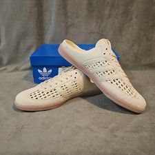 Adidas Originals Samba Mule Woven 'Crew White' Slippers Womens Light KH7719