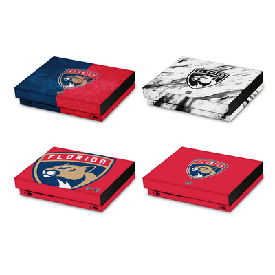 OFFIZIELLE NHL FLORIDA PANTHERS VINYL STICKER SKIN DECAL FOR XBOX ONE X CONSOLE
