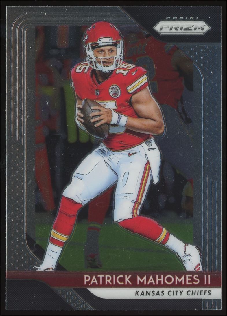 Patrick Mahomes II #102 2018 Panini Prizm Kansas City Chiefs Football Card NFL