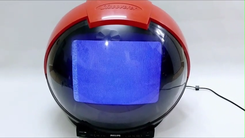 Philips Discoverer Helmet Gaming TV Vintage - Space age design