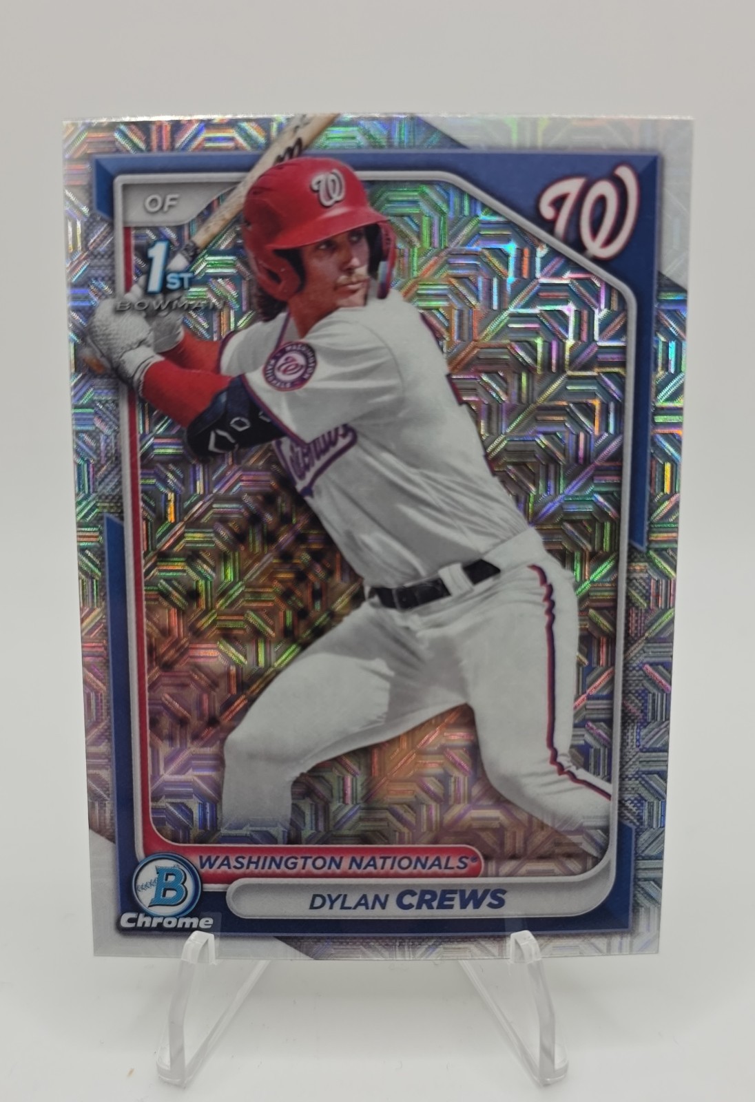 2024 Bowman - Chrome Prospects Dylan Crews #BCP-23 Mojo Refractor (RC)