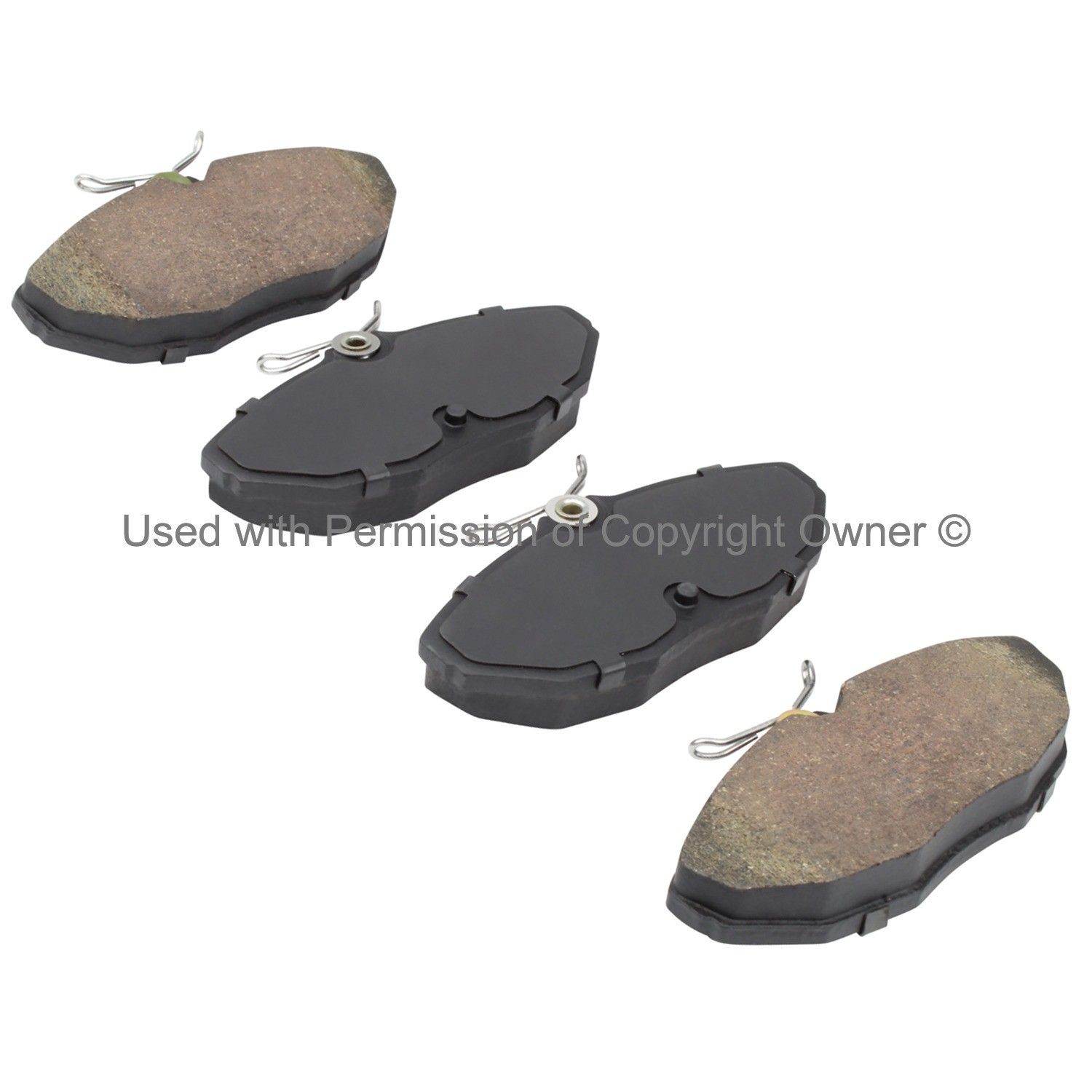 Quality-Built 1000-0806M QB Semi-Metallic Brake Pads