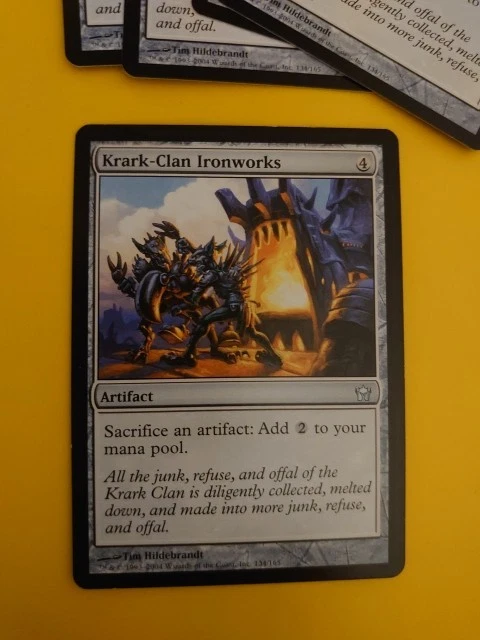 Krark-Clan Ironworks.  Artifact  Fifth Dawn. MTG Card. - Image 2 of 4