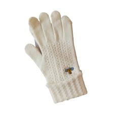 Vivienne Westwood Out Finger wool Glove Woman Mitten Japan   White
