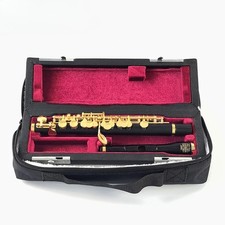 MORESKY Ebony Piccolo C Key Plated Cupronickel Grenadilla Mouthpiece MPC-1631