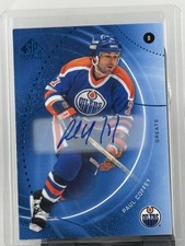 2025-26 UD SP GAME USED PAUL COFFEY Auto Edmonton Oilers