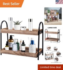 Bathroom Countertop Organizer, 2 Tier Vanity Organizer and Storage for Cosmet...