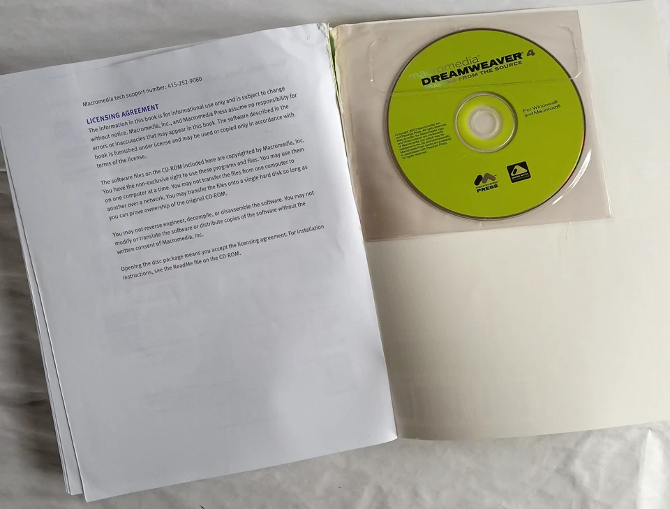 Macromeda Dreamweaver 4, Entrenamiento desde la fuente, 2 libros + 2 DVD, 500 páginas Foto 3 de 4