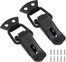 Stainless Steel Spring Loaded Toggle Lock Clasp Buckle Latch for Cabinet Boxes S