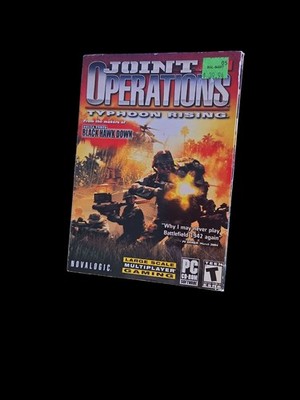 Joint Operations: Typhoon Rising (PC Game 2004) CIB W/ Key