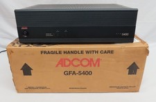 Adcom GFA-5400 Stereo Power Amplifier - 125 Watt Amp w/ Box & Manual