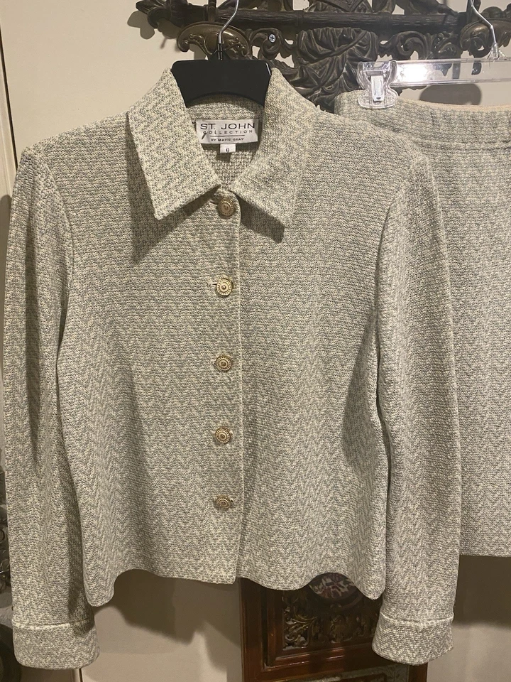 Traje falda verde St John Foto 4 de 4