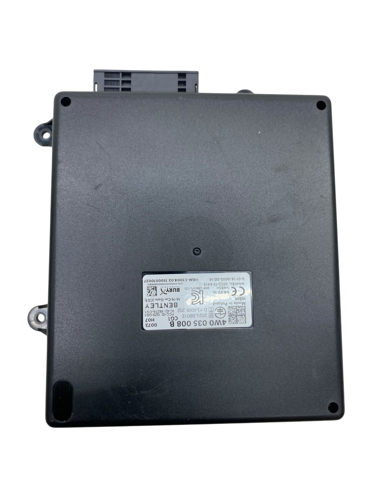 Bentley Flying Spur 2013-2019 Homelink module