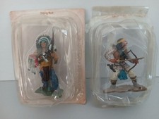 SOLDATINI INDIANI D'AMERICA GERONIMO SITTING BULL TORO SEDUTO HOBBY & WORK