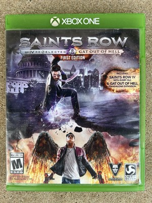 Saints Row SR IV Re-Elected & Gat Out Of Hell First Edition - No Disc - XBox One