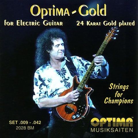 Saiten E-Gitarre Optima Brian May 009-042 Gitarrensaiten E- Gitarre NEU 4090₽