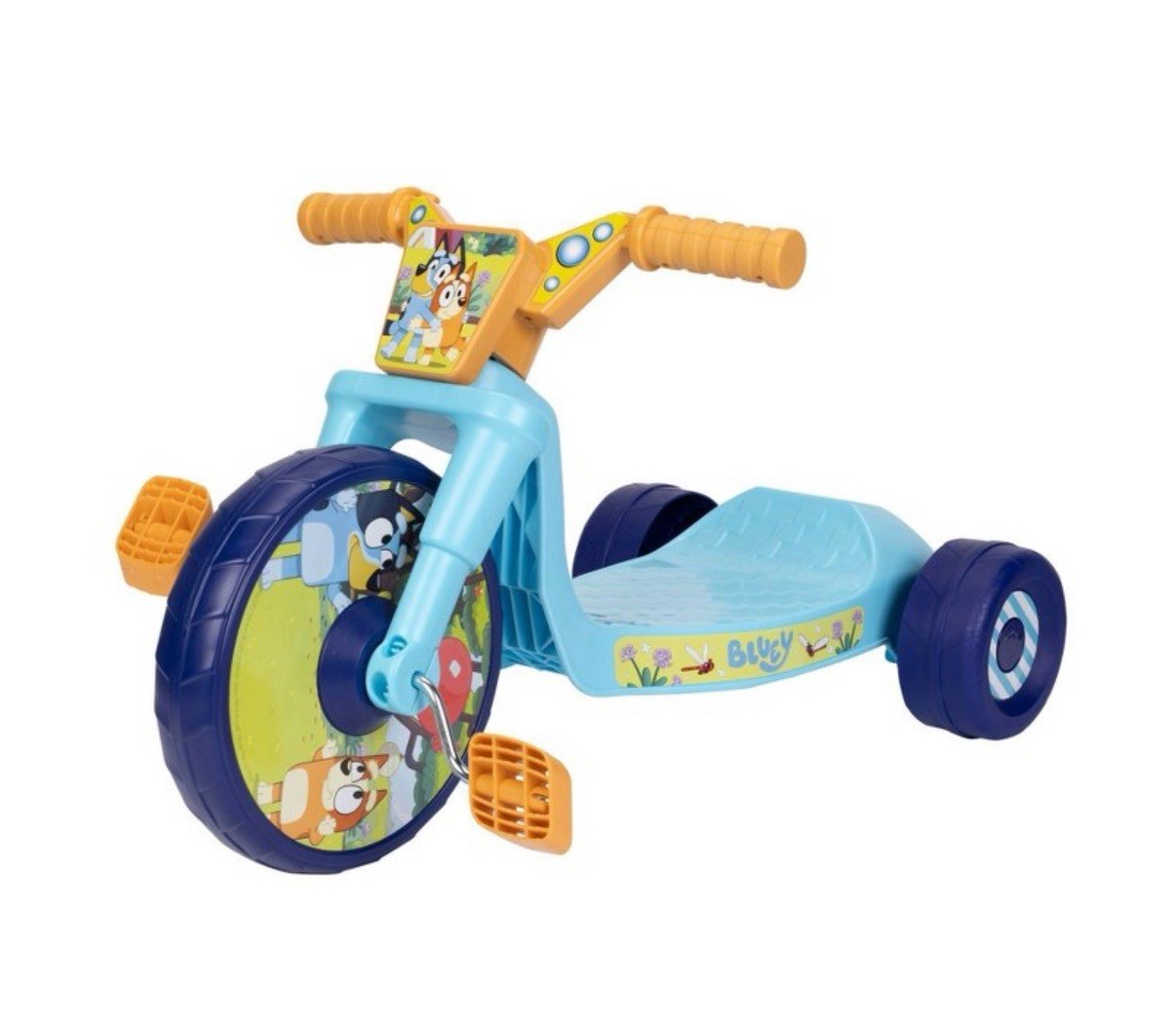 Bluey Toddler Kids Ride-On 8.5" Fly Wheels Junior Cruiser Tr