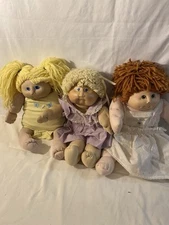 Vintage 3 beautiful Cabbage Patch Dolls