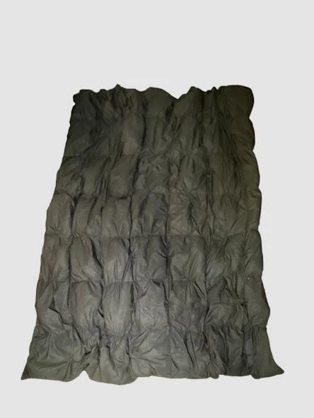 Edredón Plumón de Ganso, 100% Algodón Egipcio Negro (Talla: King 106 X 90) Foto 3 de 4