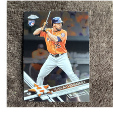 Topps Chrome 2017 Teoscar Hernandez Astros Rookie Baseball Card #116. rookie card picture
