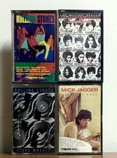 The Rolling Stones Cassette Tapes 4: Some Girls, Dirty Work, Steel Wheels, Etc