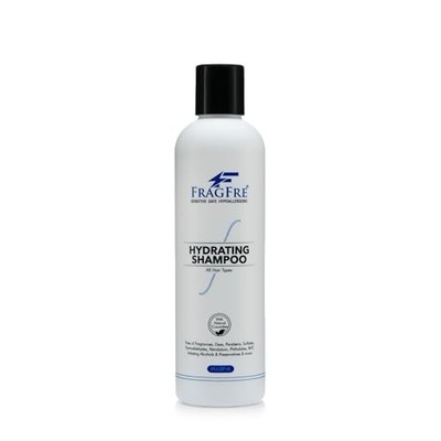Hydrating Sensitive Skin Shampoo 8 oz - Sulfate Free Shampoo Fragrance Free P...
