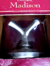 New~Moen Pewter Decorum Madison Collection Pewter Double Bath Robe Hook