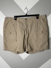 RedHead Mens Khaki Tan Cargo Shorts Stretch Waist 48 Bass Pro Shops 7  Inseam