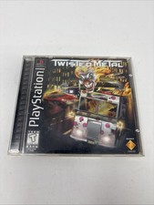 Twisted Metal PlayStation 1, PS1, 1995 CIB Rare Black Label Jewel Case Variant