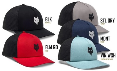 Fox Racing Fox Head Trucker Mütze verschiedene Farben Baseball Cap 33143 OS