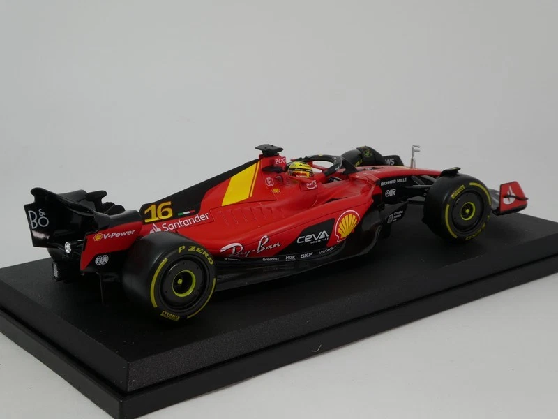 1:18 Burago Ferrari SF-23 2023 18-16812#16-MB GP F1 Italian 2023 #16 C. Leclerc - Immagine 2 di 3