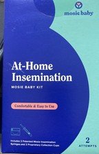  Read Mosie Baby Insemination Kit for At Home Use Exp 04/26 Sealed Box