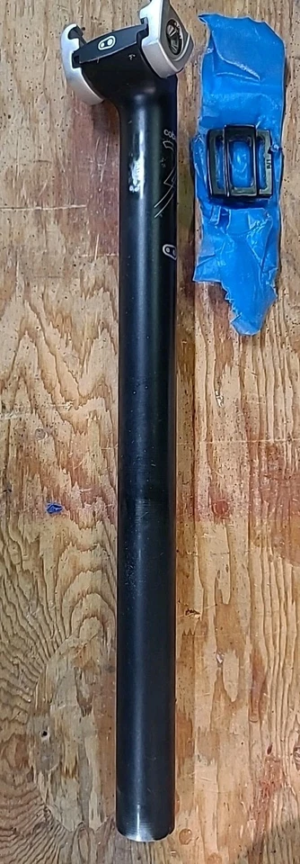 TIJA DE SILLÍN TRASERA CRANK BROTHERS COBALTO 1 30,9 X 400 Foto 2 de 4