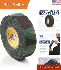 High-Strength Green Camo Hockey Tape - Long-Lasting  Tear-Resistant