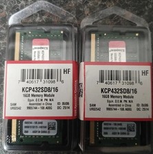 Image of KINGSTON 32GB DDR4 2 X 16GB DDR4 - 3200 - BRAND NEW