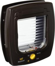 Ferplast Cat Flap Swing 7, Brown Large,