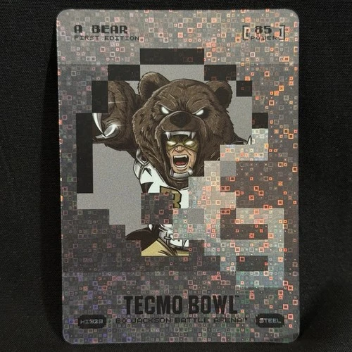 2026 Bo Jackson Battle Arena A Bear Steel Helmet Icon Battlefoil #HI328