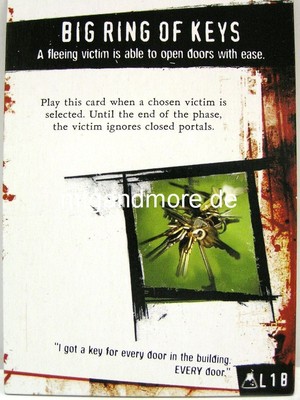 HorrorClix The Lab - Big Ring of Keys L1B