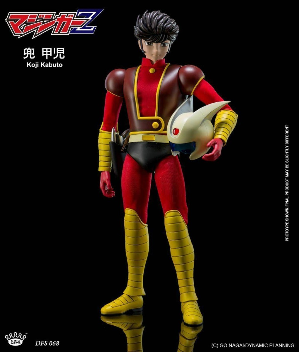 King Arts Diecast Action Mazinger Z Koji Kabuto 1/9 Action