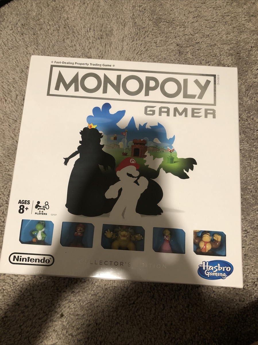【激レア】スーパーマリオ　モノポリー　コレクター版 Monopoly Gamer Collector's Edition Mario Game Nintendo Complete