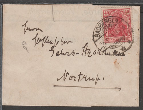 ✔️ GERMANIA Impero tedesco RARO DOCUMENTO DI COPERTINA