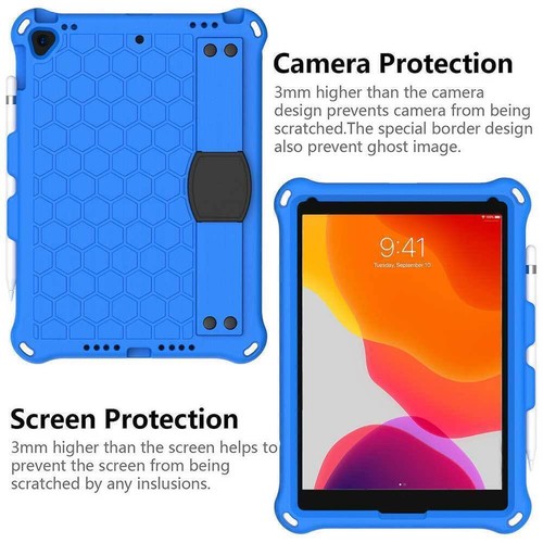 For iPad 5 6 7 8 9th Mini 5 Pro 11 2021 Air 4 3 2 Kids Shockproof EVA Case Cover - Picture 8 of 32