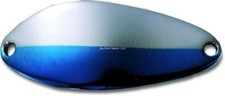 Acme C340/NNB Little Cleo Spoon, 2 1/2", 3/4 oz, Nickel & Neon Blue Sinking